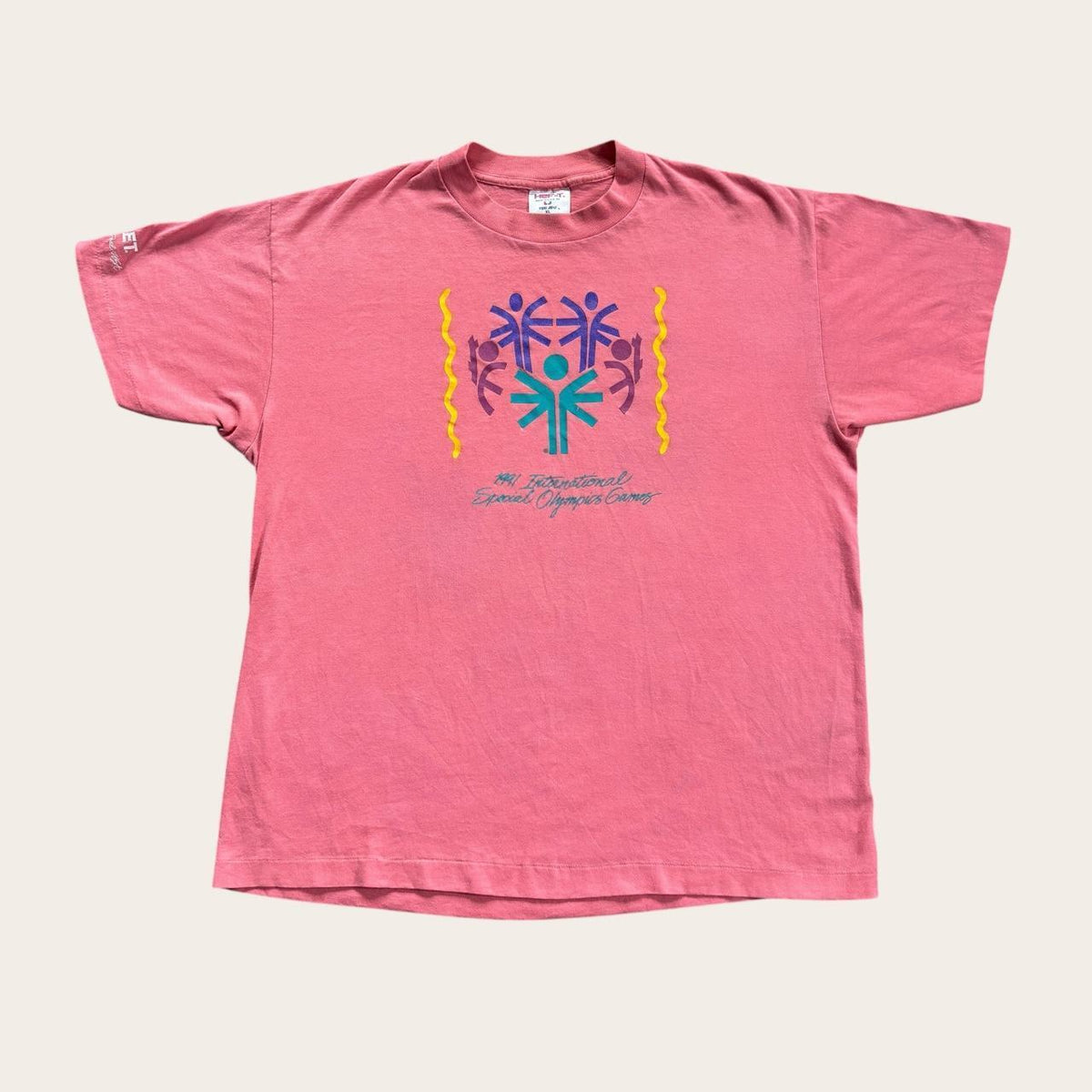 Vintage 90s USA international special Olympics Games athletics t-shirt