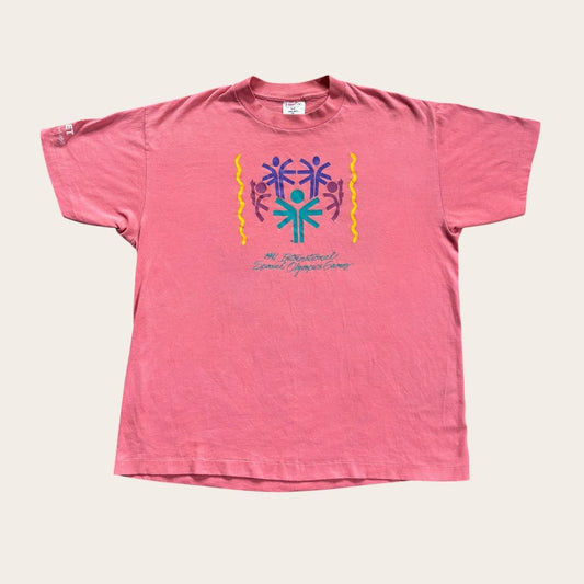 Vintage 90s USA international special Olympics Games athletics t-shirt