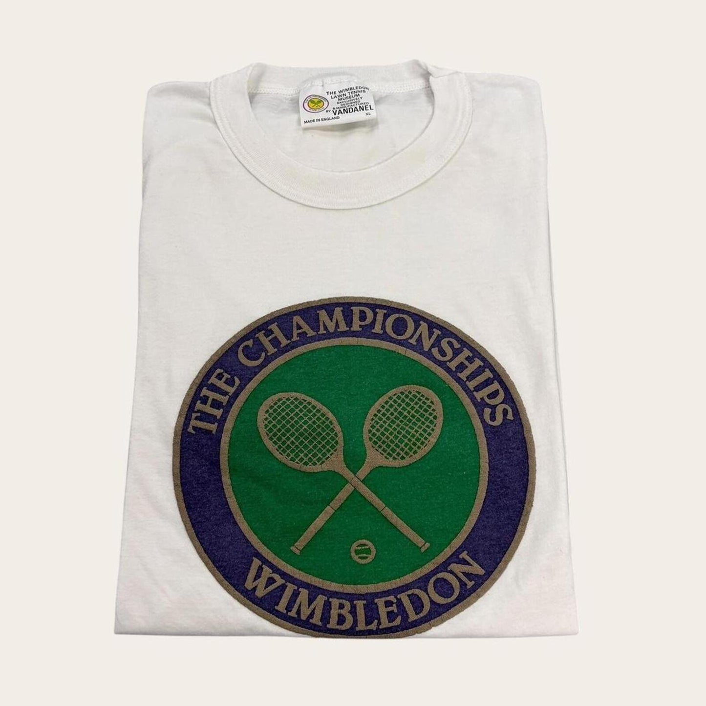 Vintage 90s Wimbledon tennis tournament the championships t-shirt
