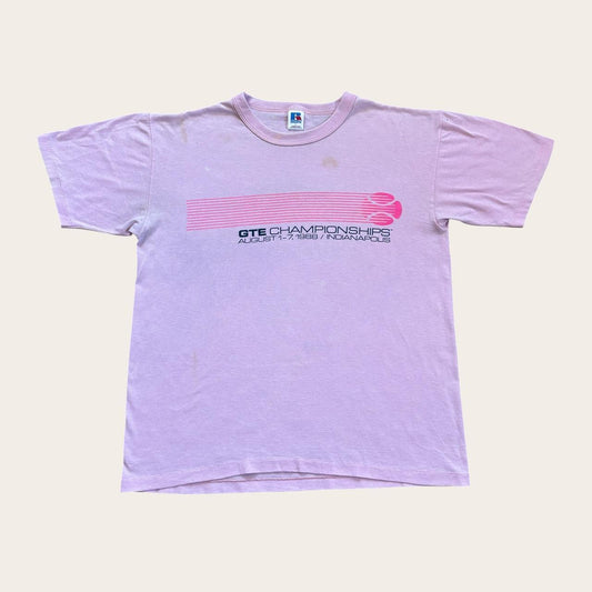 Vintage 80s USA tennis tournament GTE championships Indianapolis t-shirt