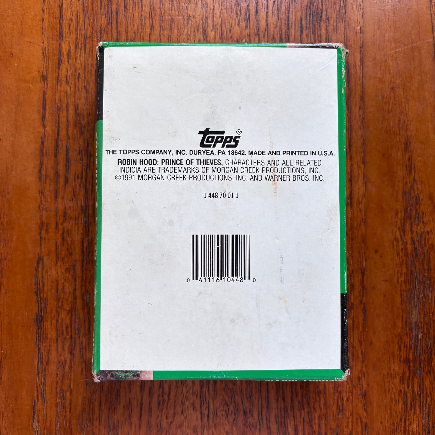 Vintage 90s USA Robin Hood Movie Trading Card Box (Full Set)