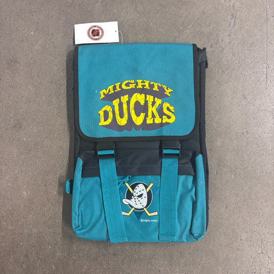 Vintage 90s USA Anaheim Mighty Ducks NHL Ice Hockey Backpack (Deadstock)