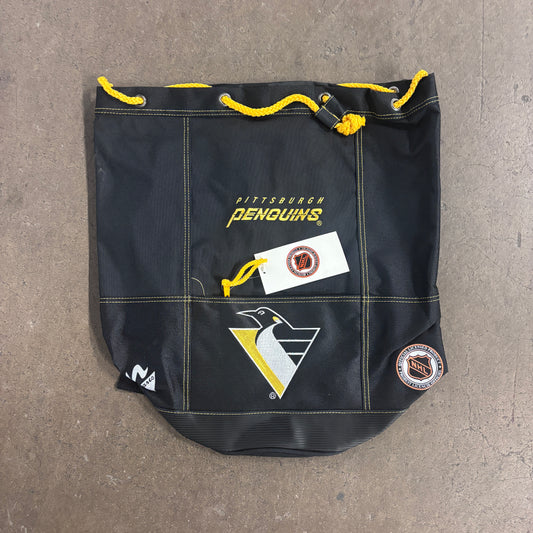 Vintage 90s USA Pittsburgh Penguins NHL Ice Hockey Backpack (Deadstock)