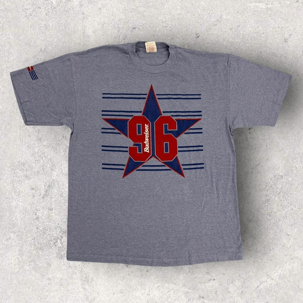 Vintage 90s USA Budweiser beer alcohol graphic t-shirt
