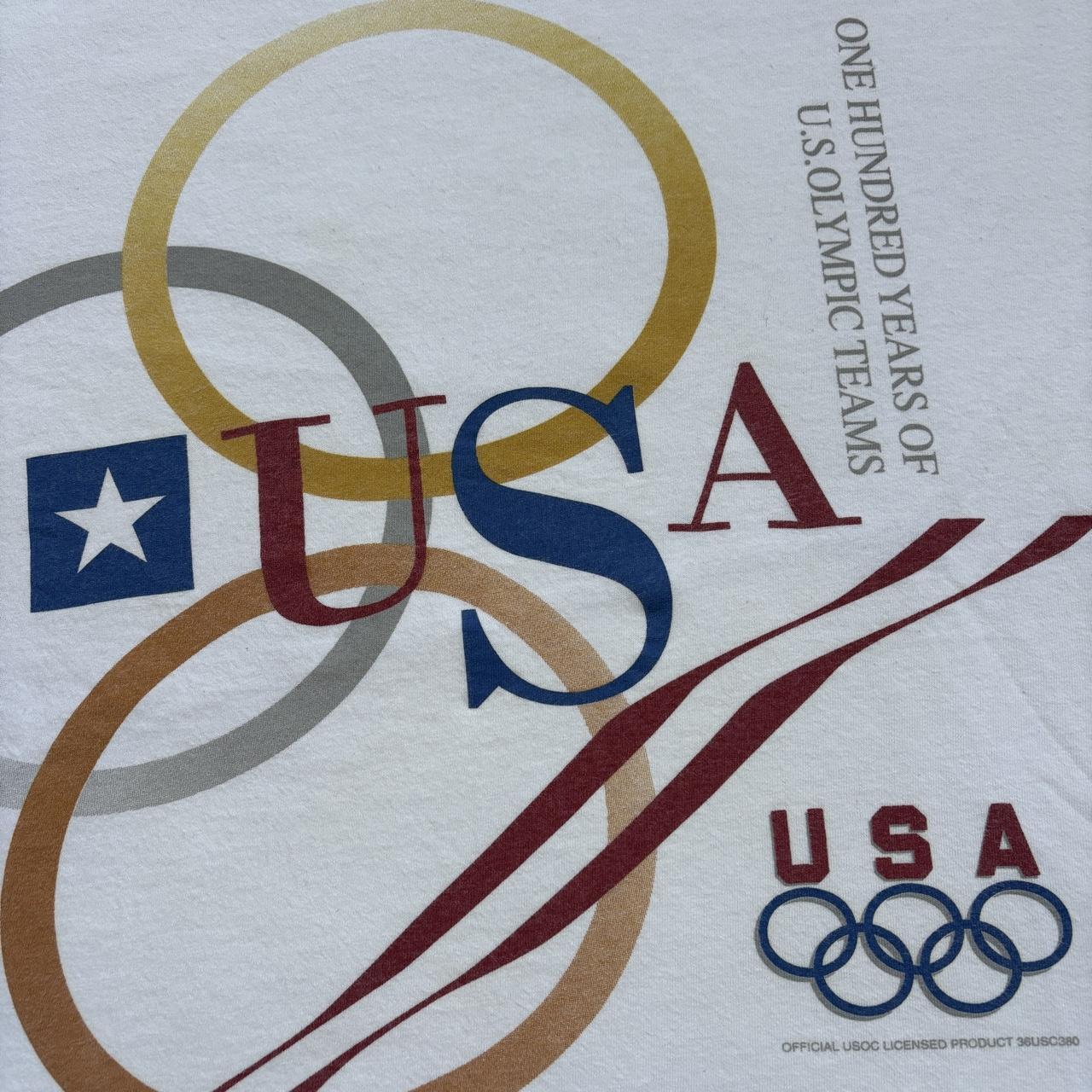 Vintage 90s USA Atlanta Olympics summer games athletics t-shirt