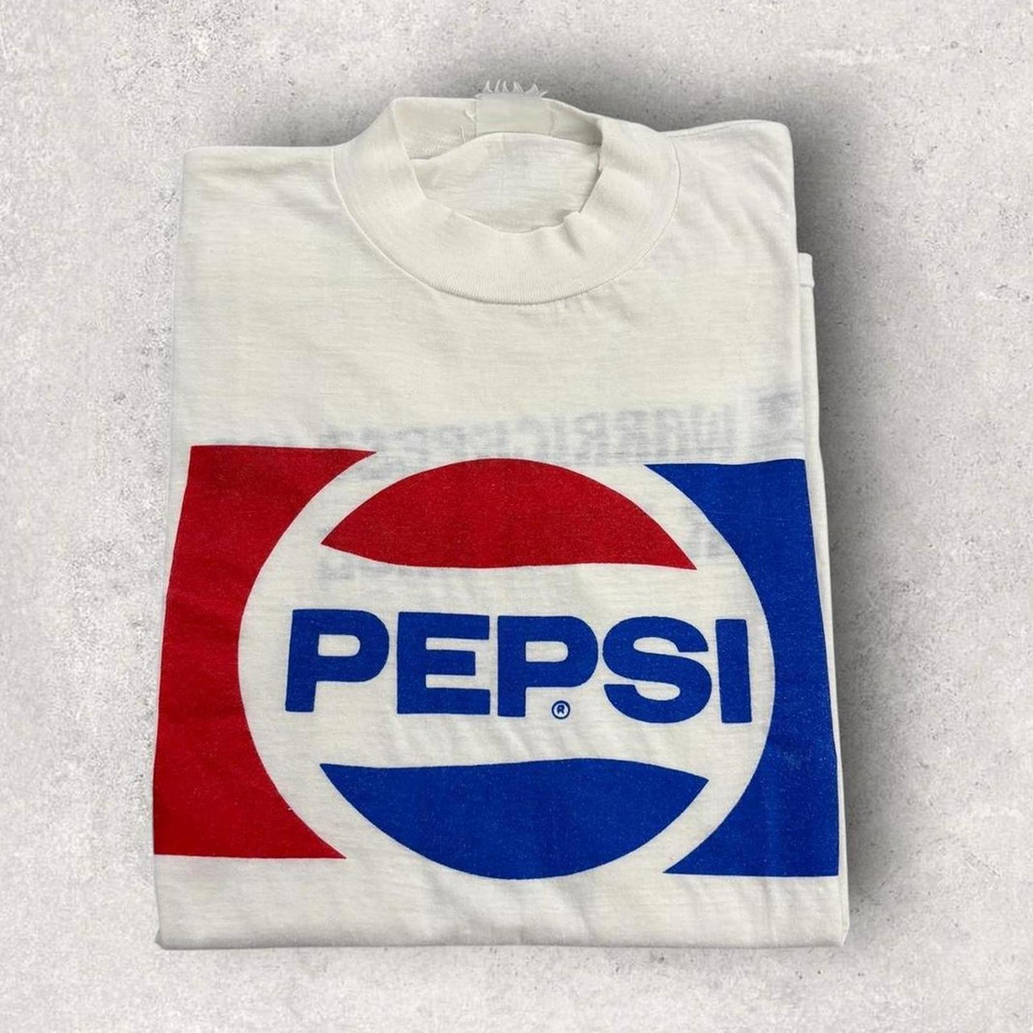 Vintage 80s USA Pepsi Warrickfest road race running promotional t-shirt