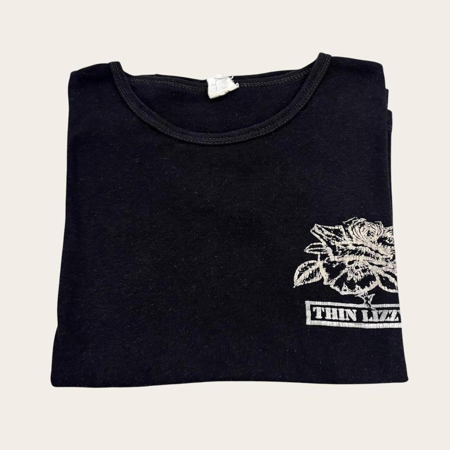 Vintage 70s Thin Lizzy British Tour rock music band t-shirt