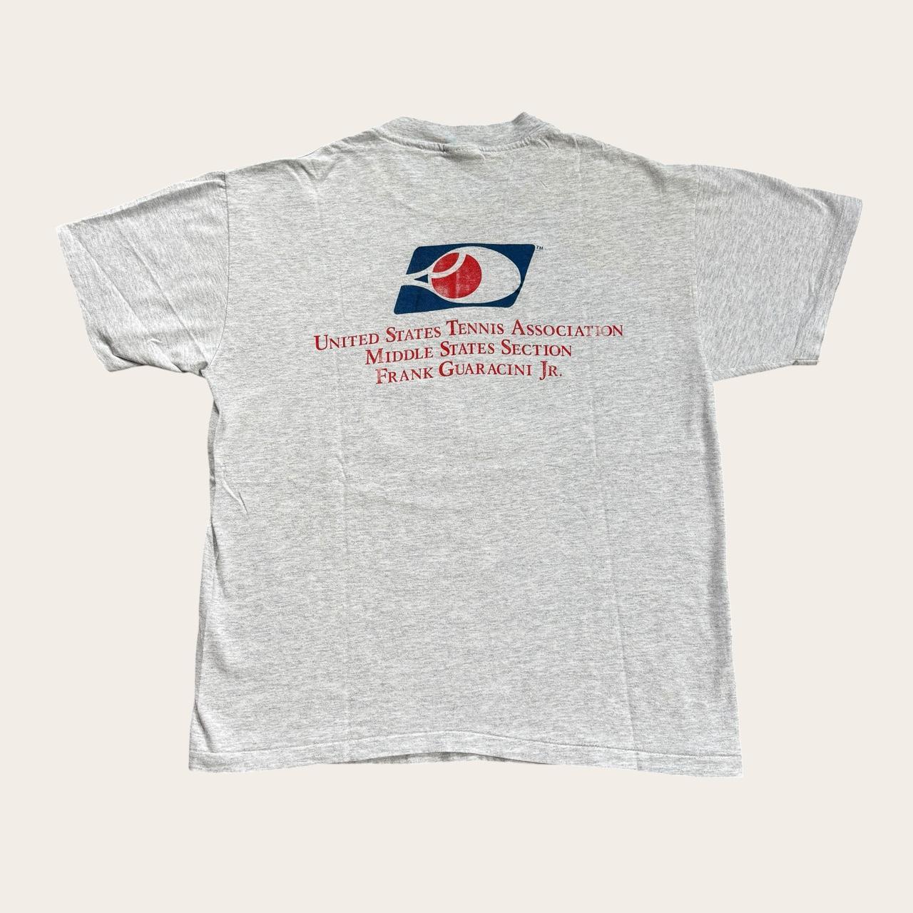 Vintage 90s USA Atlanta Olympics summer games tennis t-shirt