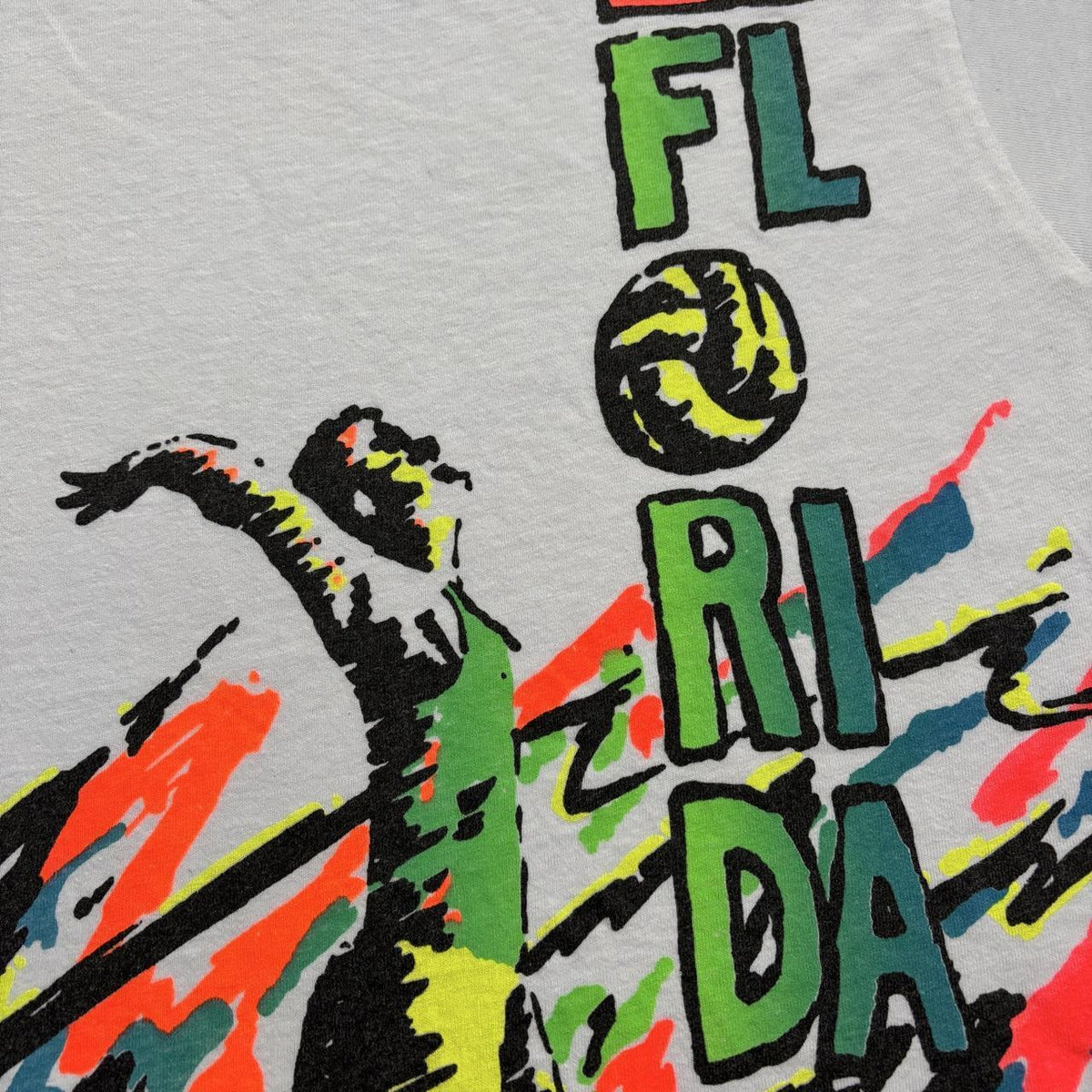 Vintage 90s USA Florida volleyball souvenir t-shirt