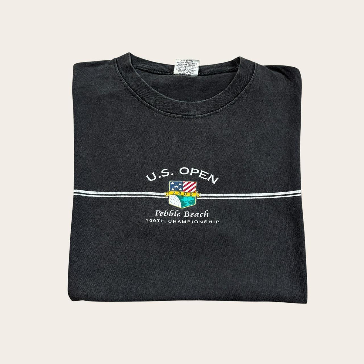 Vintage Y2K US Open golf tournament Pebble Beach championship t-shirt