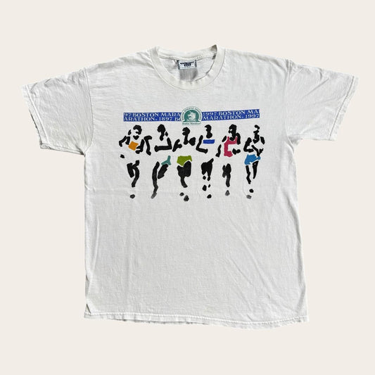 Vintage Boston Marathon ‘97 race running t-shirt