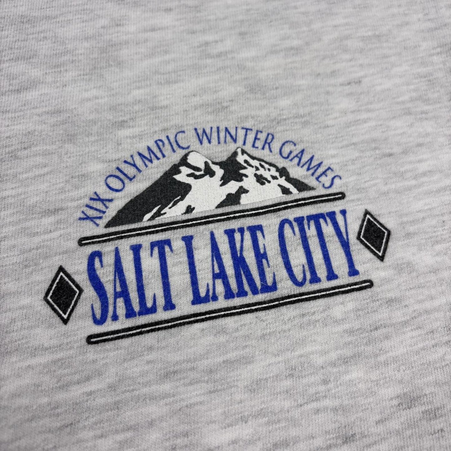 Vintage Y2K Salt Lake City Utah Winter Olympics snow sports t-shirt
