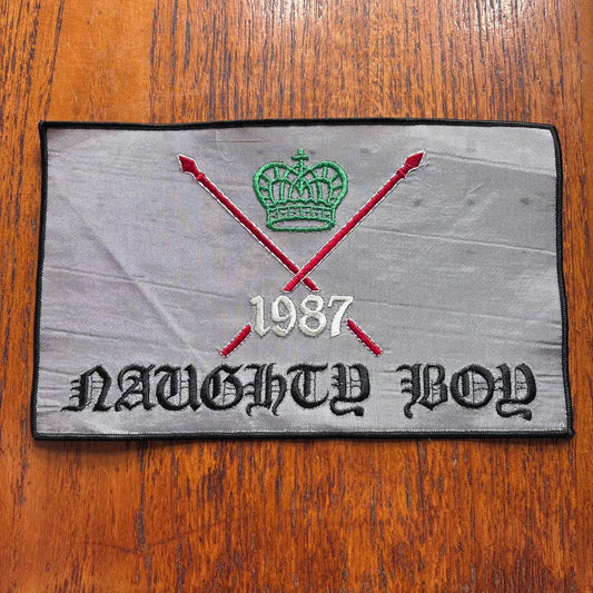 Vintage 80s British military army royal guards large embroidered patch