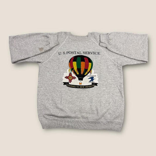 Vintage 90s USPS postal service Albuquerque hot air balloon sweatshirt