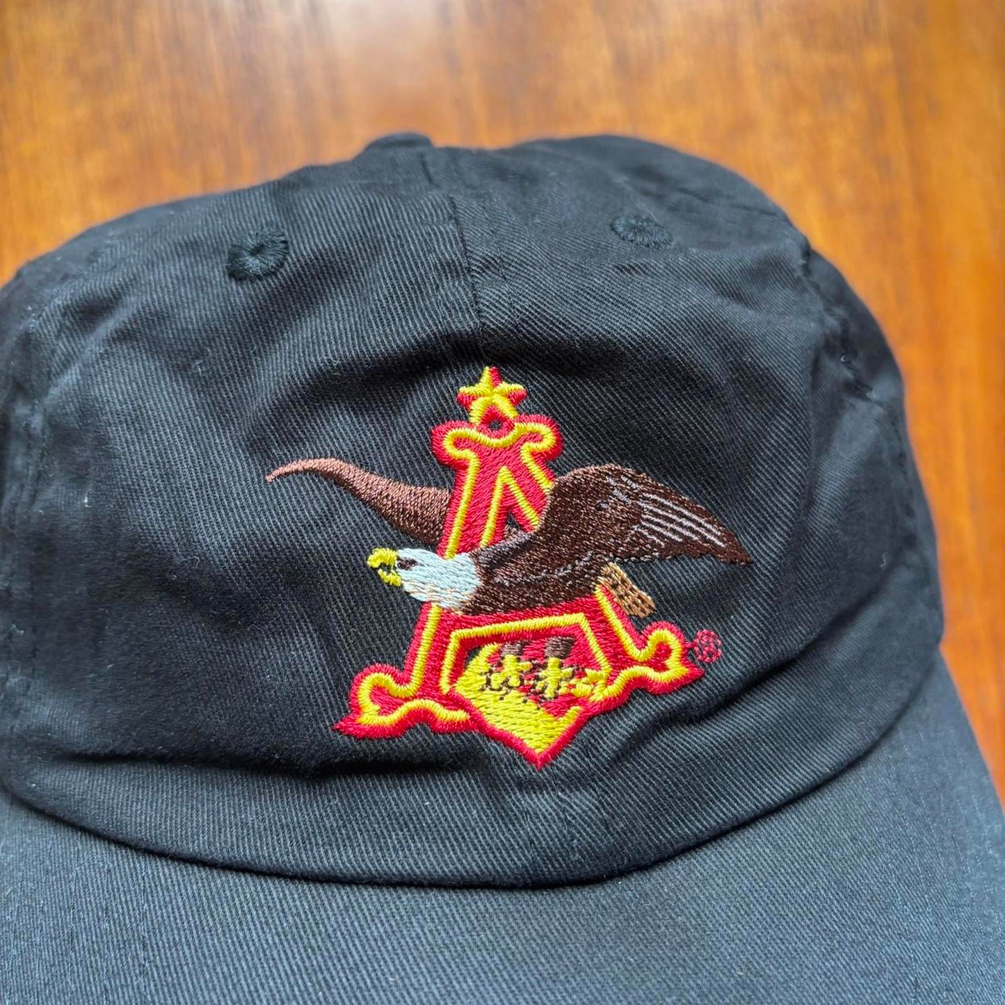 Vintage Y2K Budweiser beer Anheuser Busch Fort Collins brewery tour graphic cap