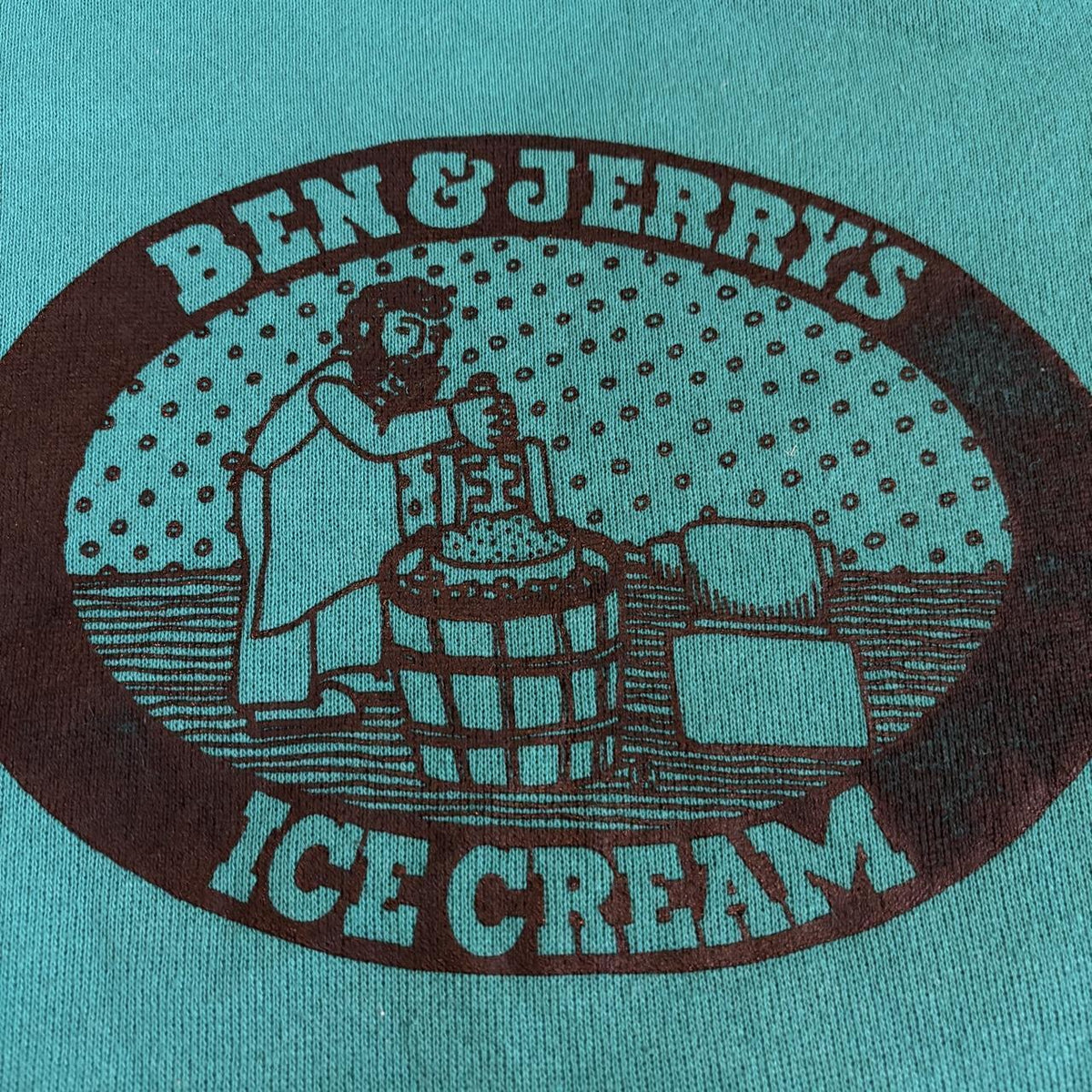 Vintage 90s USA Ben & Jerry’s ice cream Vermont sweatshirt