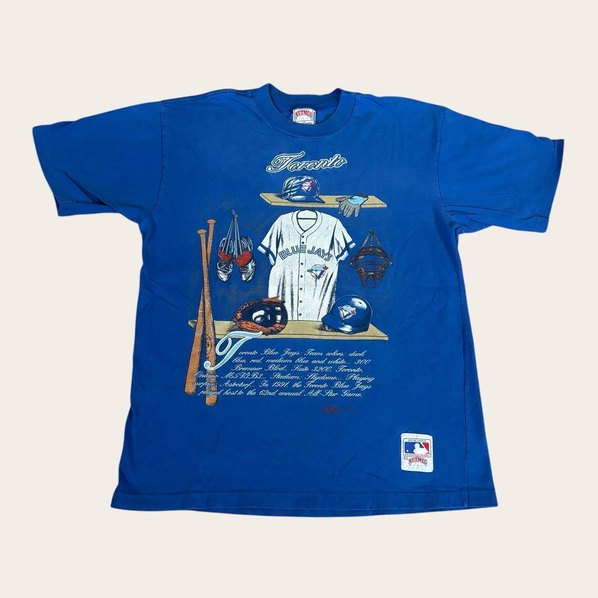 Vintage 90s Toronto Blue Jays MLB baseball Canada t-shirt