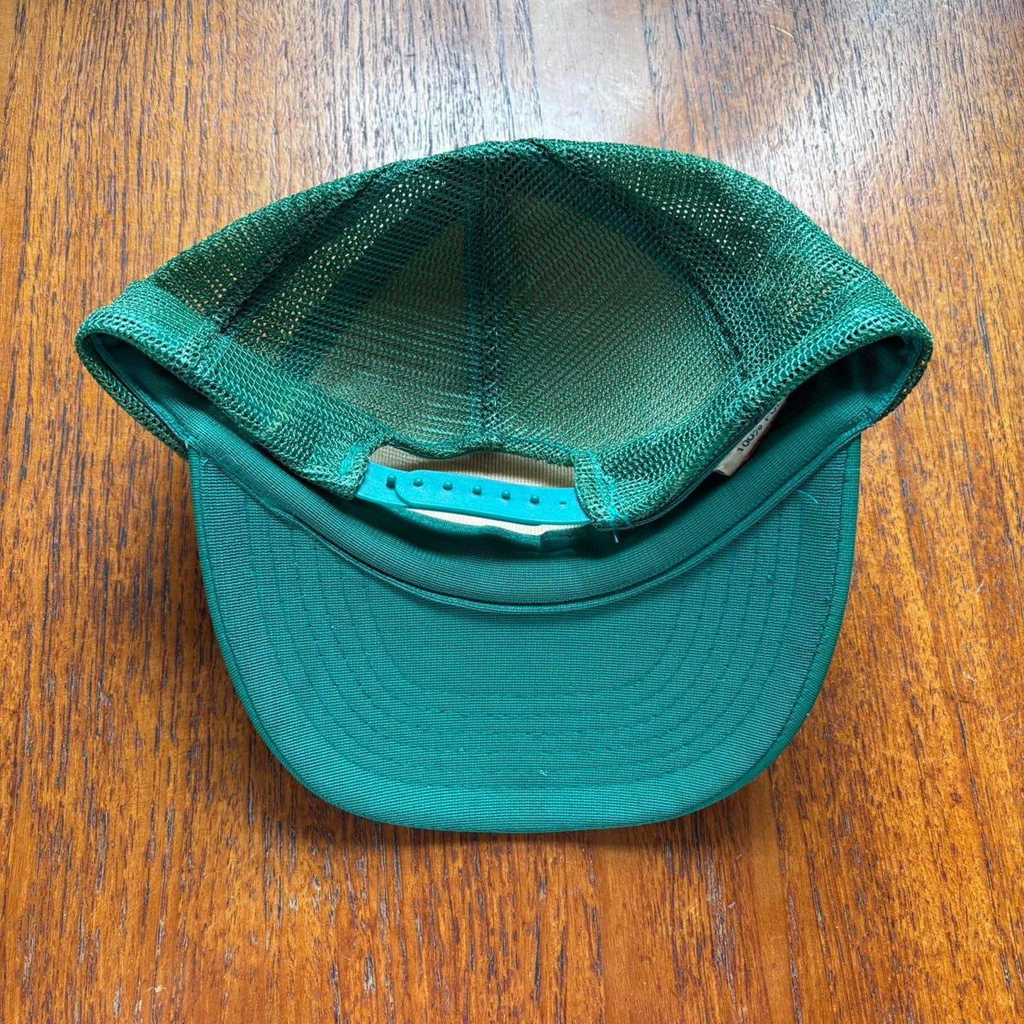 Vintage 90s USA Broken Drum roofing company Arizona construction trucker cap