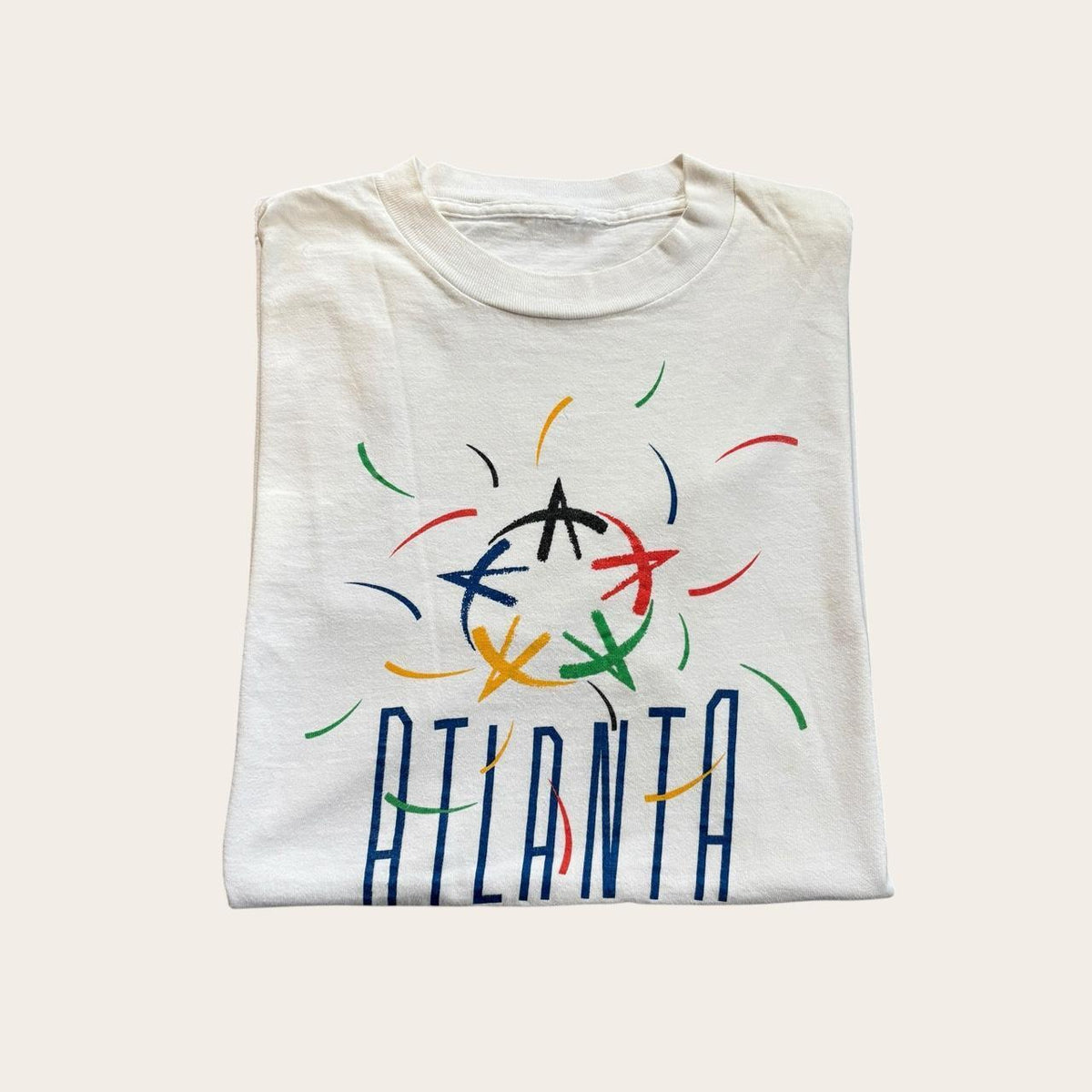 Vintage 90s USA Atlanta Olympics summer games athletics t-shirt
