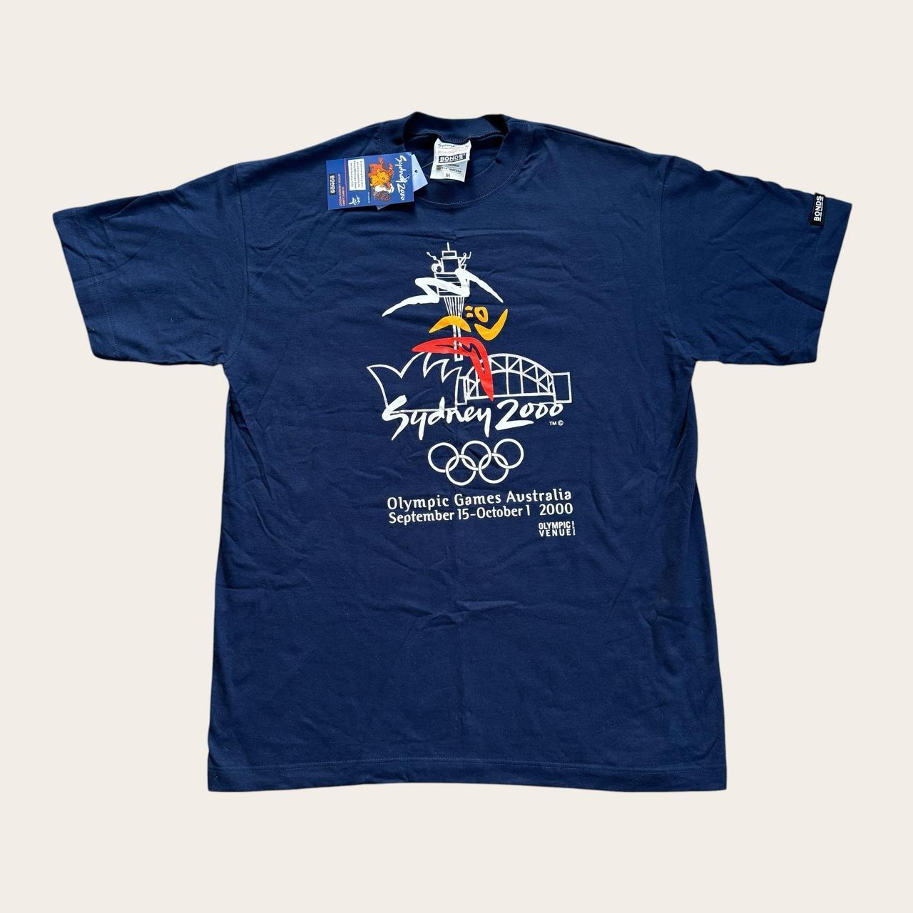 Vintage Sydney Olympics 2000 Australia summer games athletics dead stock t-shirt