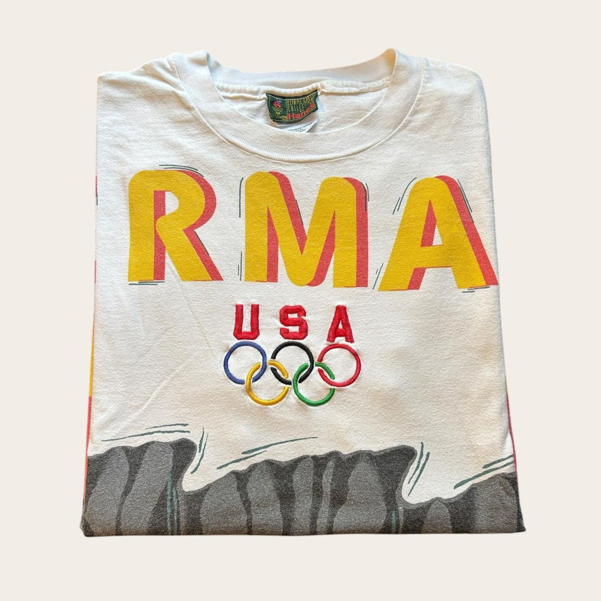 Vintage 90s USA Atlanta Olympics team Germany summer games athletics t-shirt