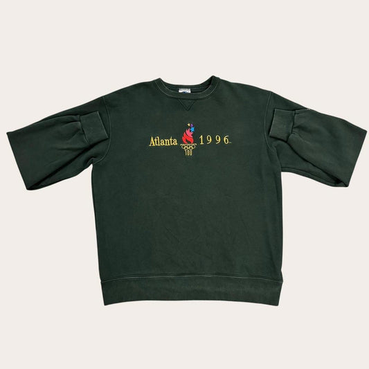 Vintage 90s USA Atlanta Olympics summer games athletics embroidered sweatshirt