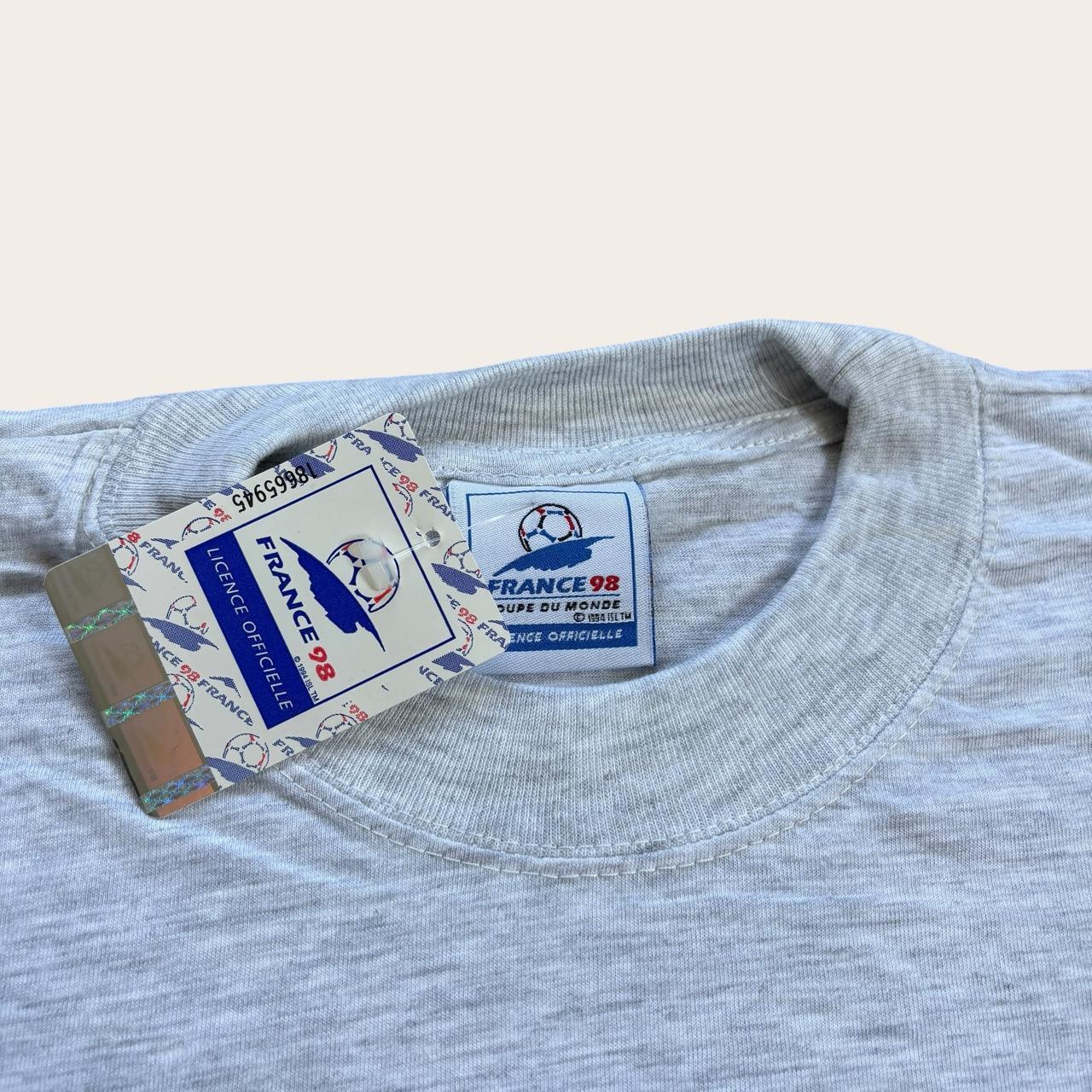 Vintage France 98 World Cup football tournament team England t-shirt