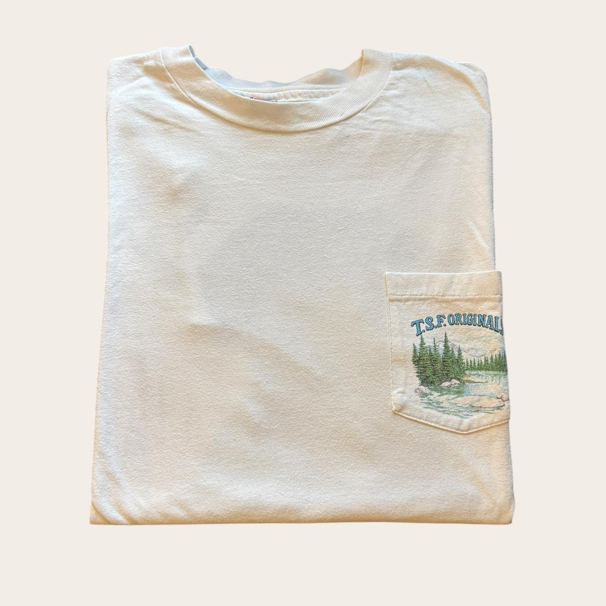 Vintage 90s TSF originals Labrador retriever hunting dog wildlife t-shirt