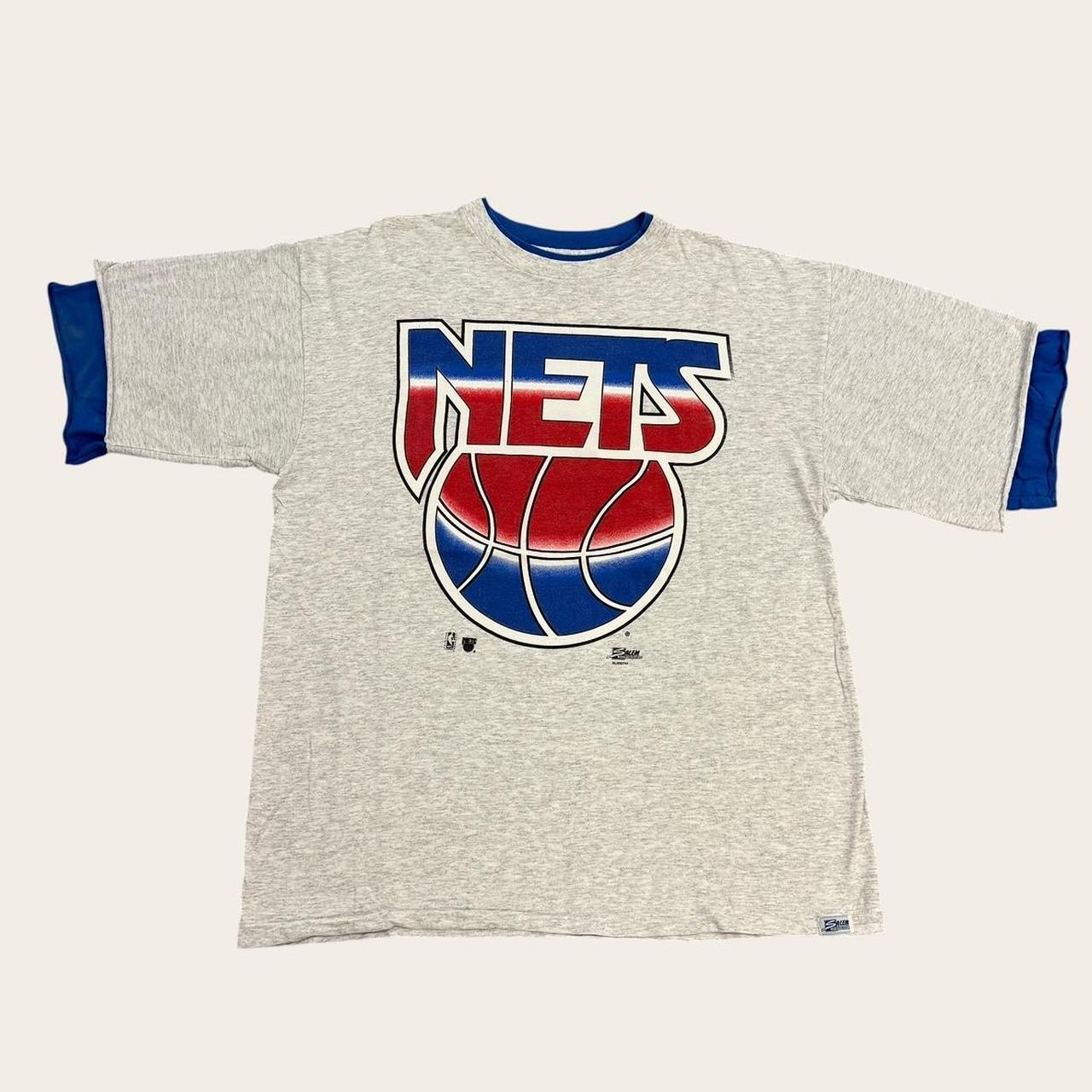 Vintage 90s USA New York Nets NBA basketball t-shirt
