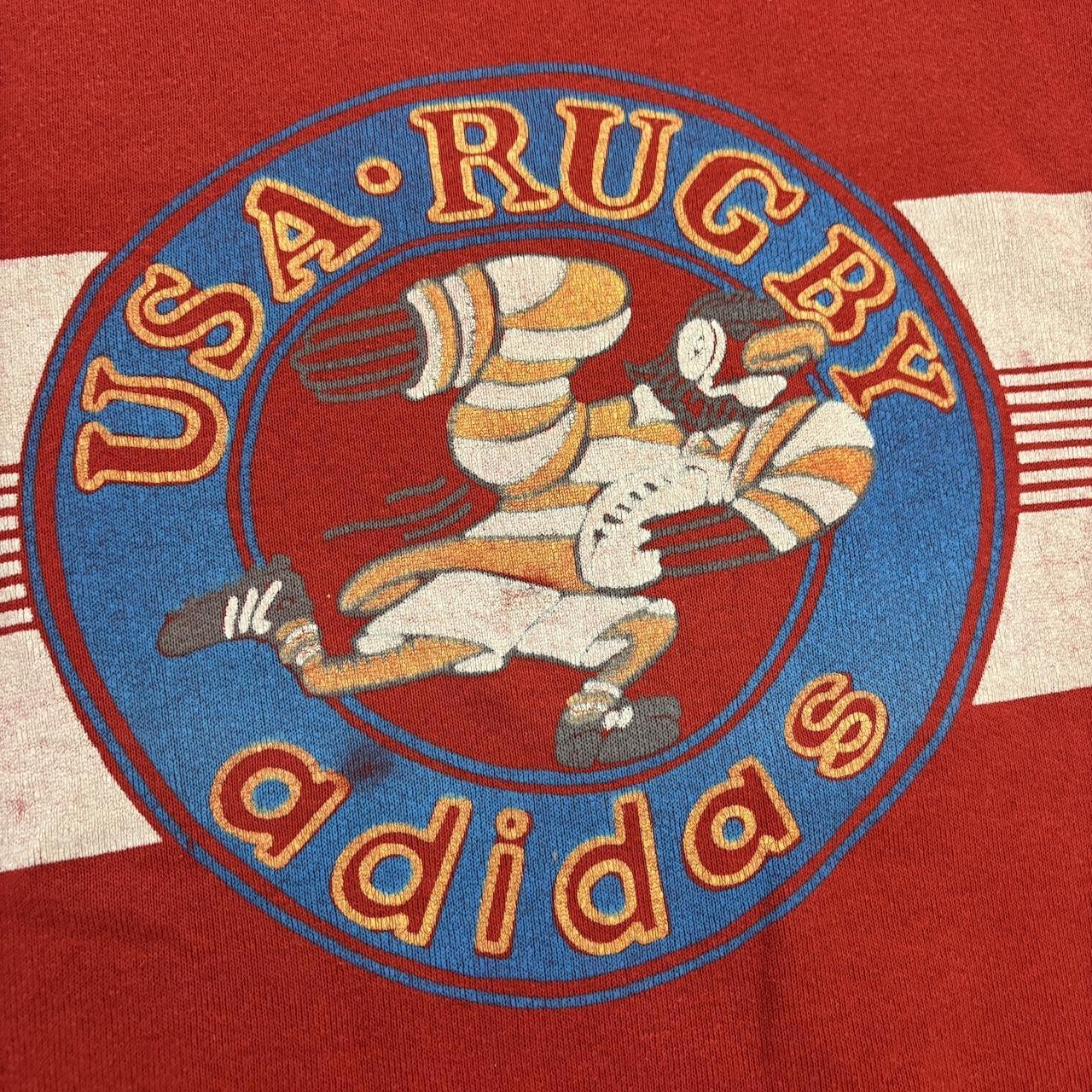 Vintage 90s USA Rugby Union team Adidas graphic sweatshirt