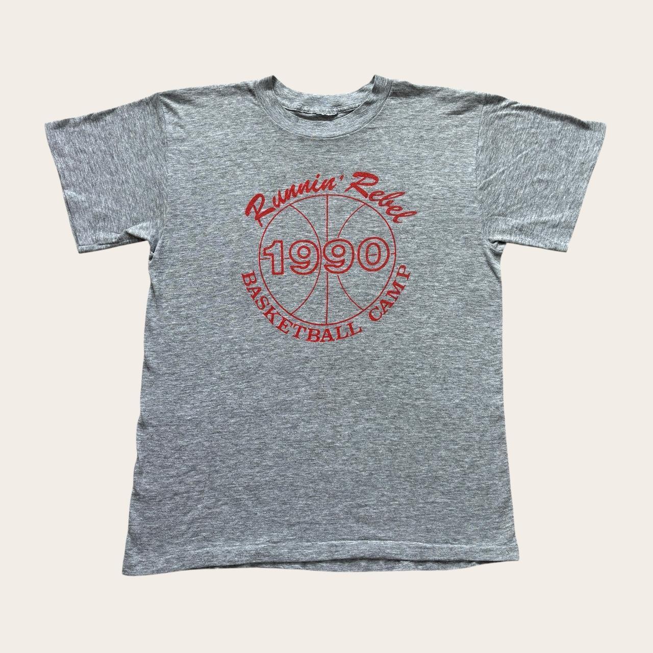 Vintage Nike University of Las Vegas Runnin’ Rebel basketball camp ‘90 t-shirt