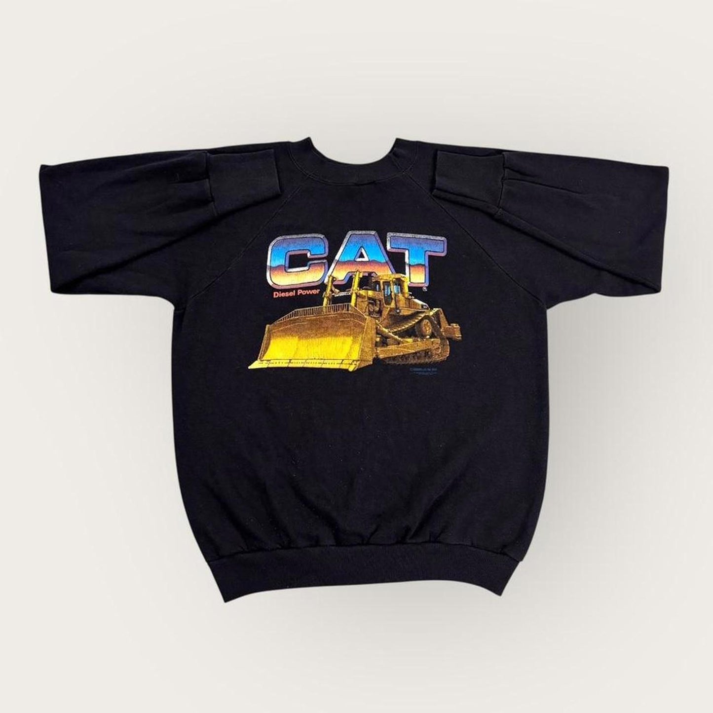 Vintage 90s USA Caterpillar engineering construction agriculture sweatshirt