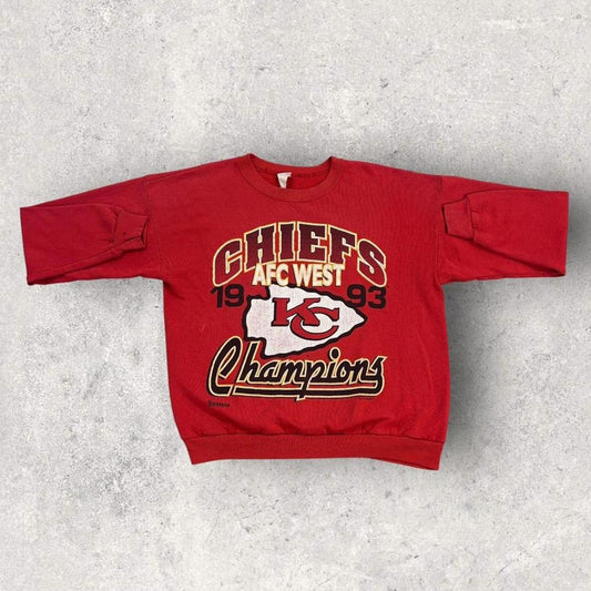 Vintage 90s USA Kansas City Chiefs NFL American Football graphic sweatshirt