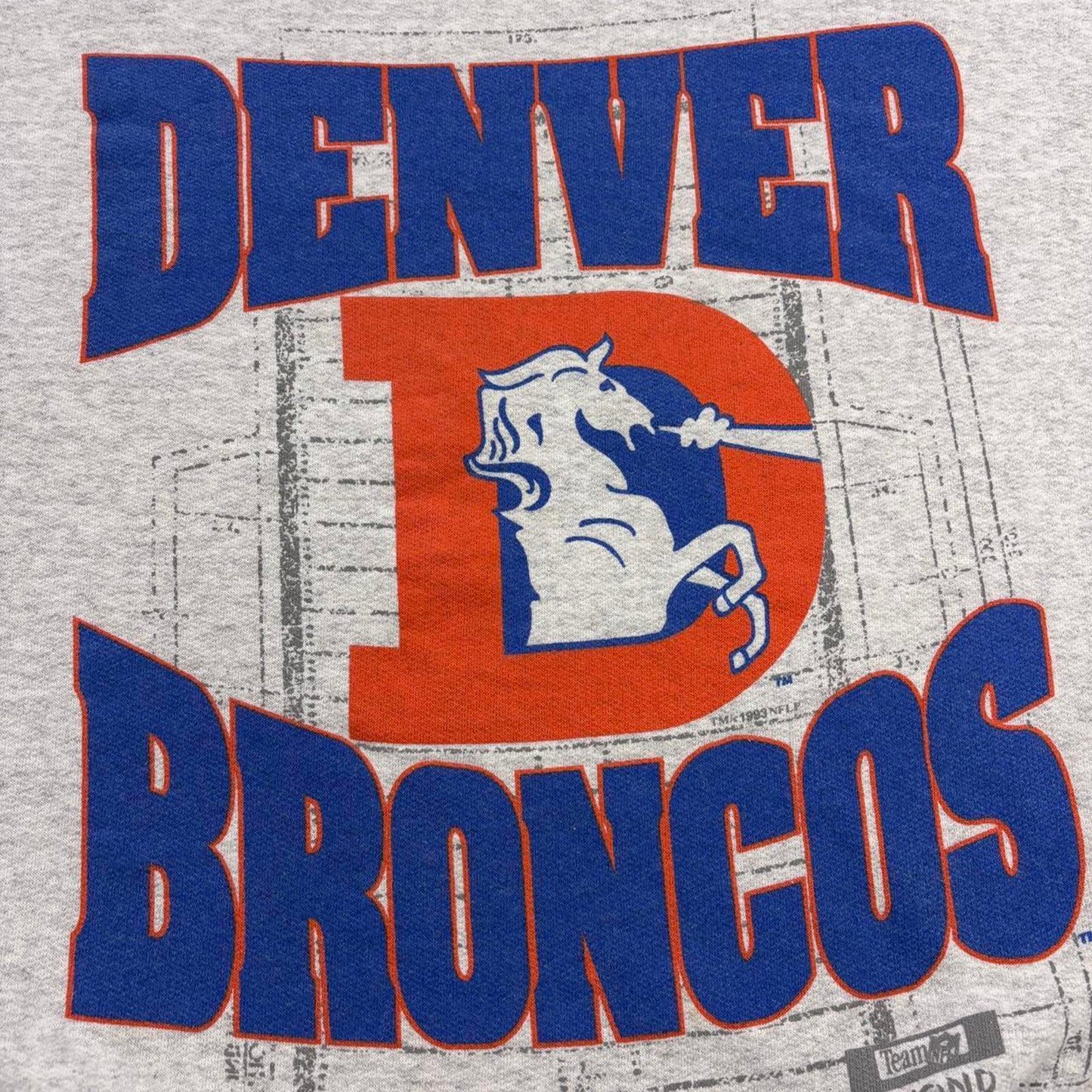 Vintage 90s USA Denver Broncos NFL American Football sweatshirt