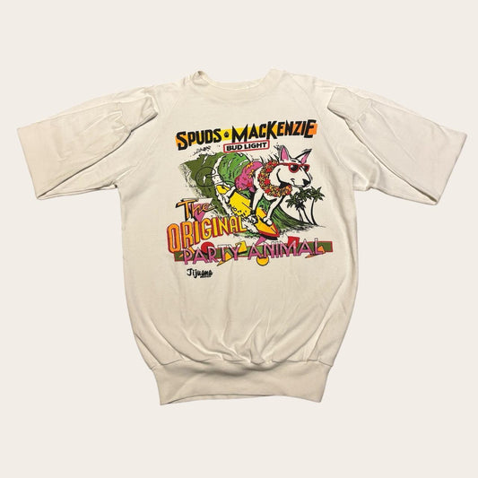 Vintage 90s USA Spuds Mackenzie Budweiser beer mascot Mexico sweatshirt