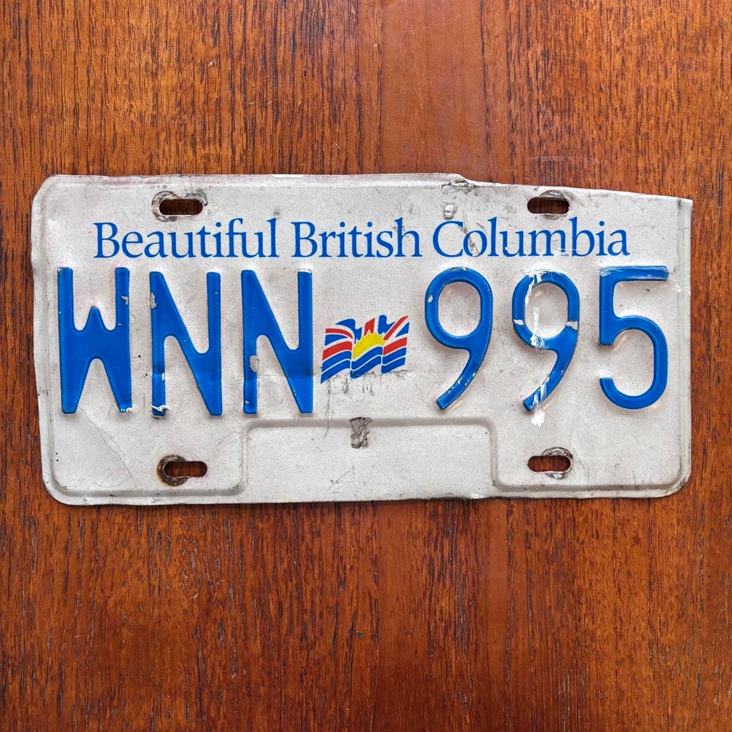 Vintage 90s USA Vancouver British Columbia Canada license plate