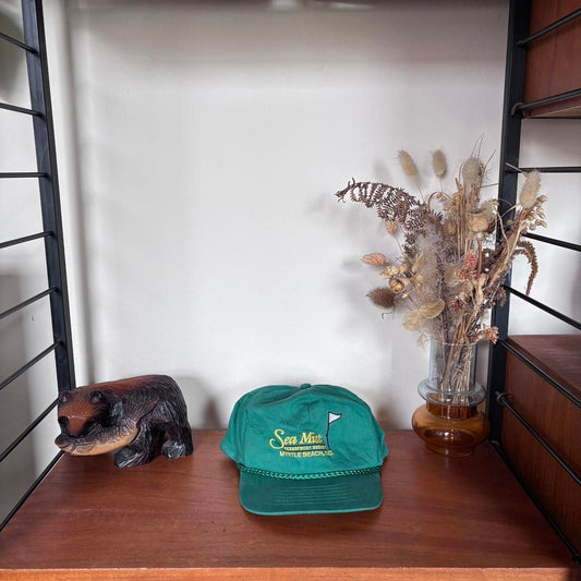 Vintage 90s USA Sea Mist golf resort Myrtle Beach graphic cap