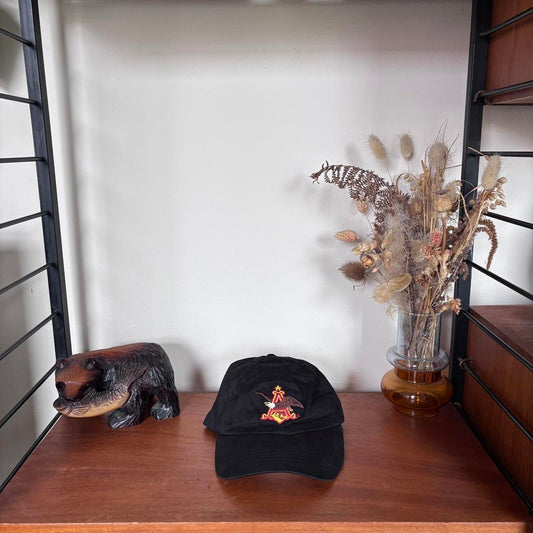 Vintage Y2K Budweiser beer Anheuser Busch Fort Collins brewery tour graphic cap