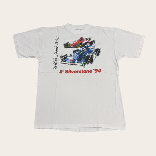 Vintage Formula One British Grand Prix 94 Silverstone motorsport racing t-shirt