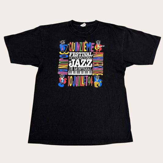 Vintage Montreal jazz festival 94 Canada graphic t-shirt