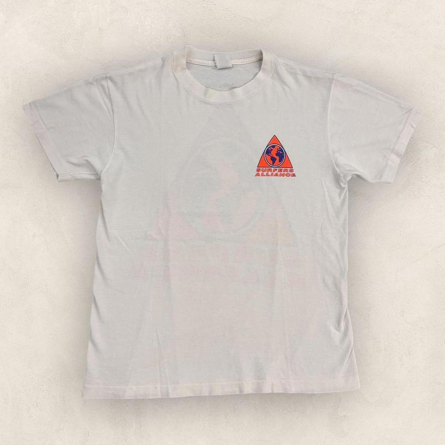 Vintage 90s USA Surfers Alliance surfing water sports graphic t-shirt