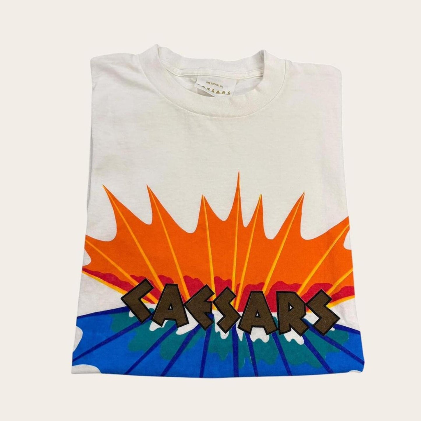 Vintage 90s USA Caesars Palace Las Vegas hotel casino souvenir t-shirt