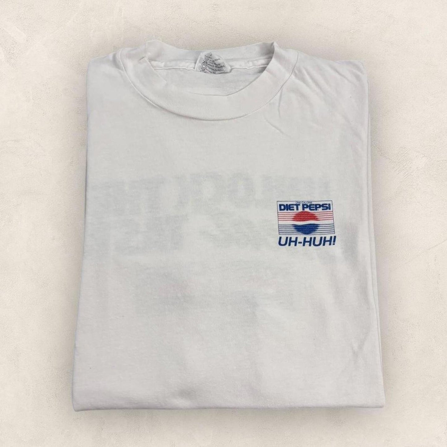 Vintage 90s USA Diet Pepsi soda soft drink promotional t-shirt