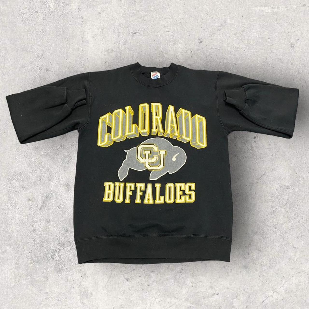 Vintage 90s USA Colorado Buffaloes university varsity promotional graphic sweatshirt