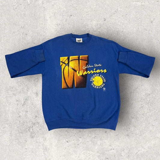 Vintage 90s USA Golden State Warriors NBA basketball graphic sweatshirt