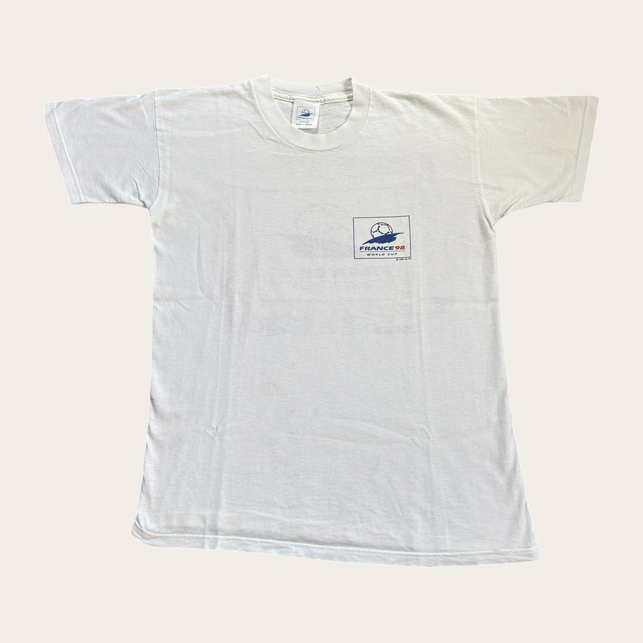 Vintage France 98 World Cup football tournament t-shirt