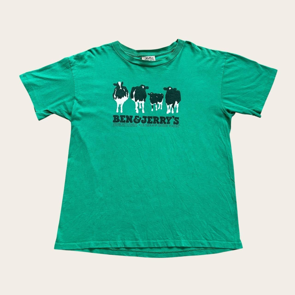 Vintage 90s USA Ben & Jerry’s ice cream Vermont cows t-shirt