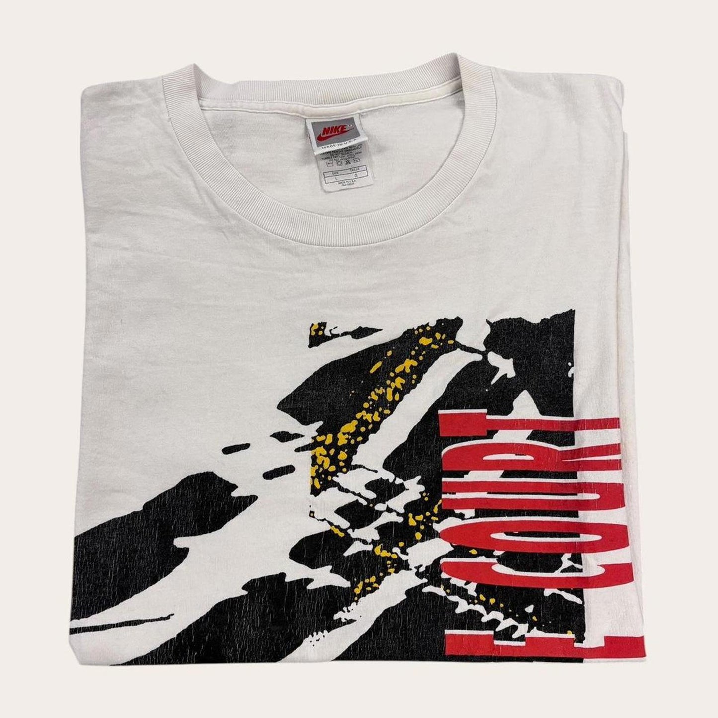 Vintage 90s USA Nike tennis challenge court Andre Agassi graphic t-shirt