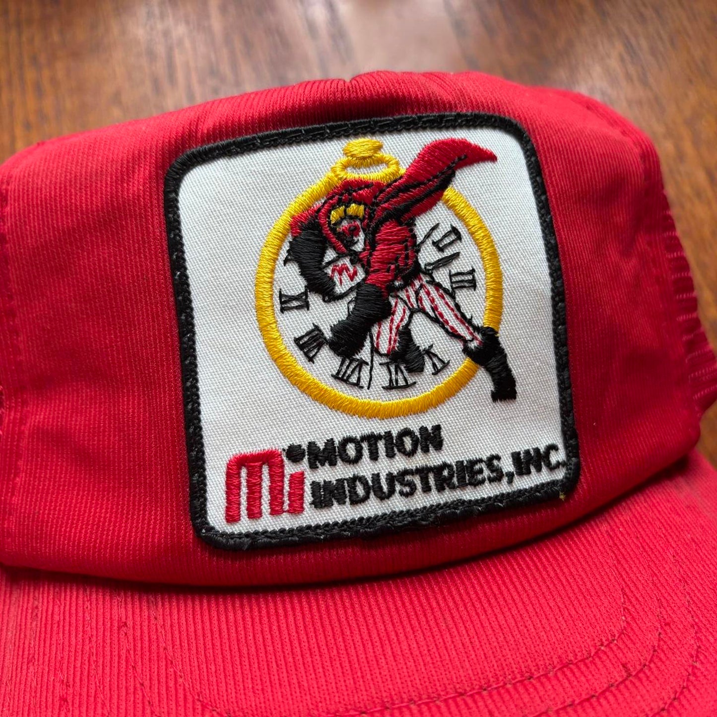 Vintage 90s USA Motion Industries engineering automobile motors workwear cap