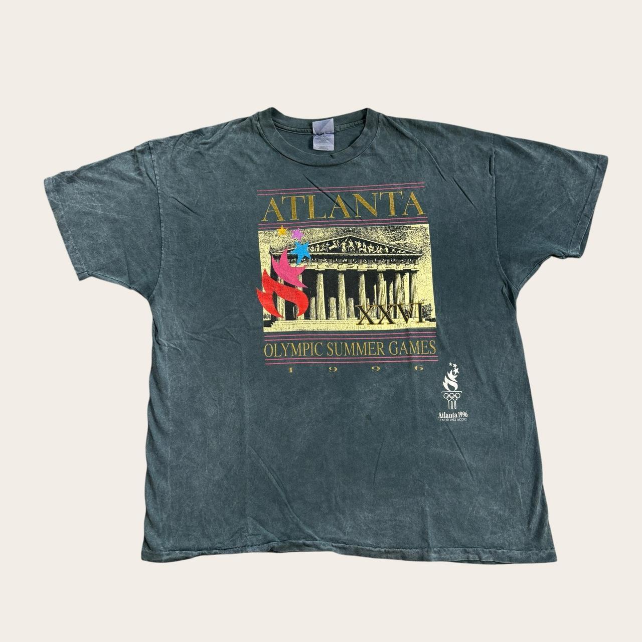 Vintage 90s USA Atlanta Olympics summer games athletics t-shirt